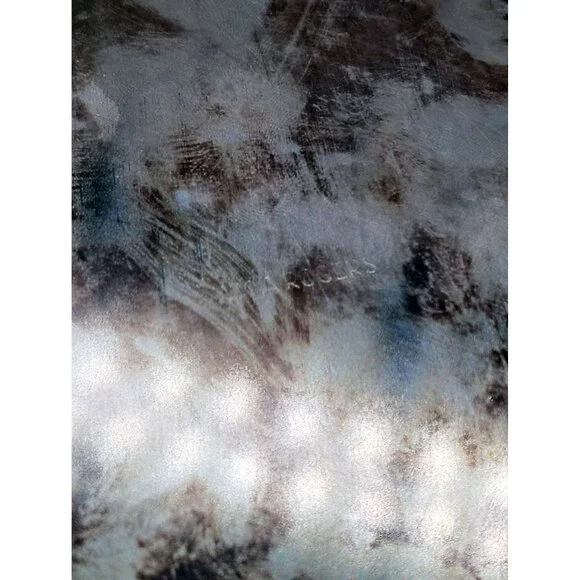 Vintage Dessert Bread Plate Wm. A. Rogers 6" Silverplate Monogrammed “K” Tarnish - Picture 11 of 13